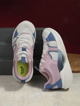 LIBERTY - Leap7x GAMEON-2EV Sports Lace-Up Running Shoes for Kids - Purple