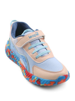 LIBERTY - Leap7x NITKID-11 Sports Non Lacing Walking Shoes For Kids - Blue