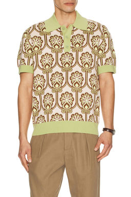 Dr le De Monsieur - Dr&ocirc;le De Monsieur Polo Maille Tapisserie Florale