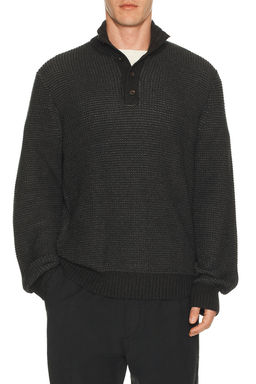 Faherty - Quarter Button Sweater