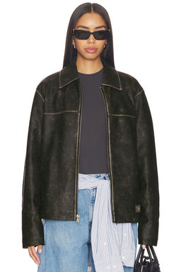 Guess Originals - Faux Leather Jacket