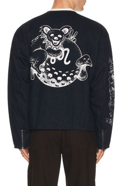 Malbon Golf - x Grateful Dead Moto Jacket