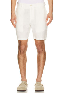 onia - Linen Fixed Waist Short