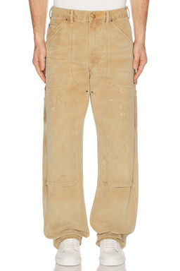POLO RALPH LAUREN - Cotton Canvas Piece-Dyed Shrock Workwear Pant