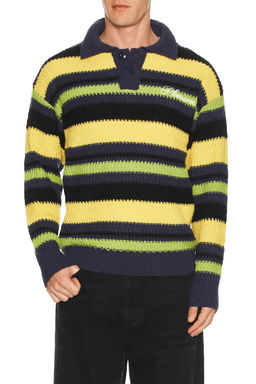 Pleasures - Cooper Polo Sweater