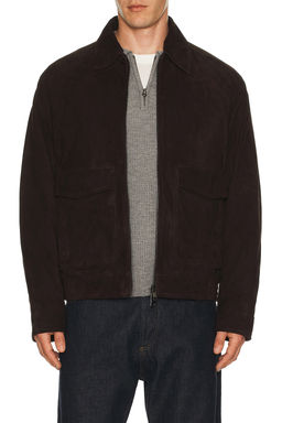 Theory - Reece Aviator Bomber Jacket