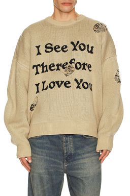 UPRISERS - UPRS I See You Jacquard Sweater