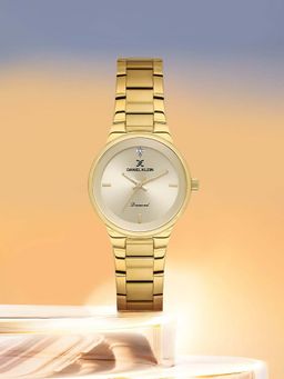 Daniel Klein - Women Sleek & Stylish Premium Design Silver Dial Analog Watch - DK.1.14136-2 (M)
