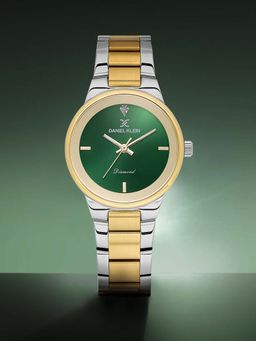 Daniel Klein - Women Sleek & Stylish Premium Design Green Dial Analog Watch - DK.1.14136-4 (M)