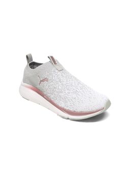 Puma - Softride Pro Echo Remi Women Grey Slip On Running Shoes