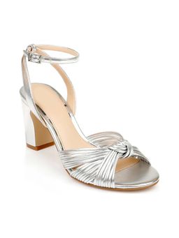 SEPHYR - Women Silver Sandal Heels