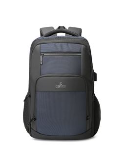 The Clownfish - Unisex Polyester Travel Backpack Fits 15.6 inch laptop - Black