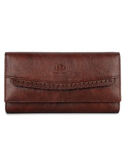 The Clownfish - Dark Brown Leather Womens Wallet