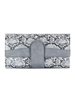 The Clownfish - Silver Womens Wallet with Card Holders