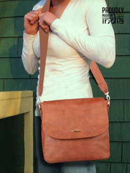 The Clownfish - Enchantress Sling Bag for Women - Brown