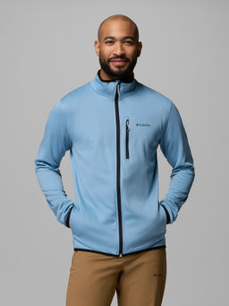 Columbia - Essential Hike Blue Grid Jacket