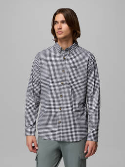Columbia - Men Black Rapid Rivers II Hiking Trekking Shirt