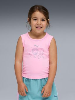 Puma - X Gabby's Dollhouse Girls' Sleeveless T-Shirt-Pink