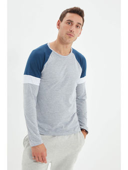 Trendyol - Man Grey T-Shirt
