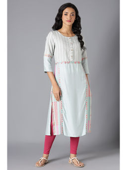 W - Women Yellow Festive Floral Print Rayon Jumpsuit