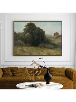 ARTCREST - Arcadian Aesthetics Painting Black Box Framed Canvas Wall Art