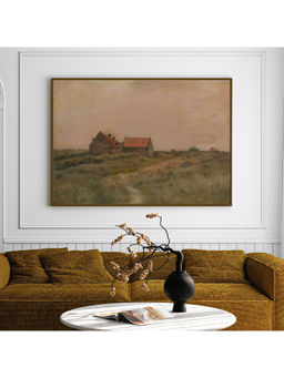 ARTCREST - Emerald Elegance Painting Black Box Framed Canvas Wall Art