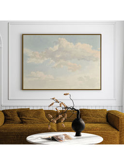 ARTCREST - Fields Of Tranquillity Painting Black Box Framed Canvas Wall Art