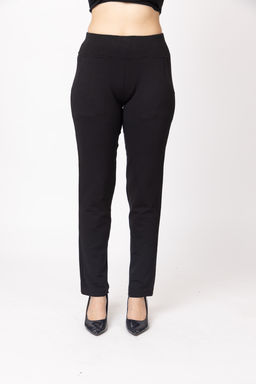 TWENTY ME - Black Solid Regular Fit Trouser