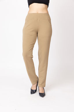 TWENTY ME - Brown Solid Regular Fit Trouser