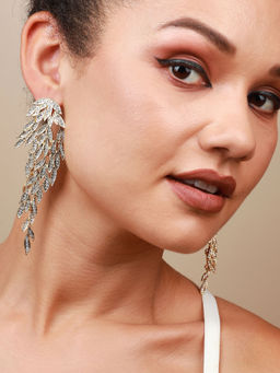 Sohi - Gold-Plated Drop Earrings-Gold