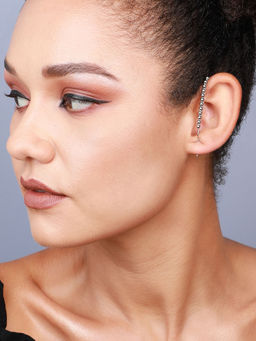Sohi - Silver-Plated Ear Cuff-Silver