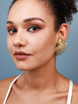 Sohi - Gold-Plated Studs-Gold
