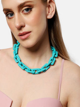 Sohi - Gold Plated Party Designer Necklace For Women