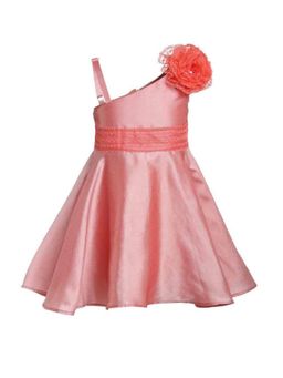 A Little Fable - Shoulder Straps Peach Pie Dress