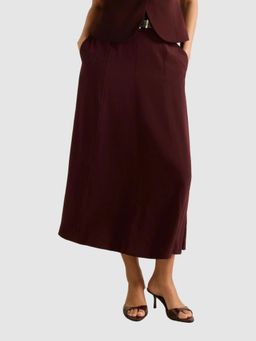 Forever New - Celine Midi Skirt with Belt