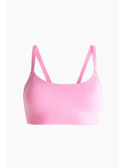H&M - Women Pink Medium Support Sports Bra With Softmove