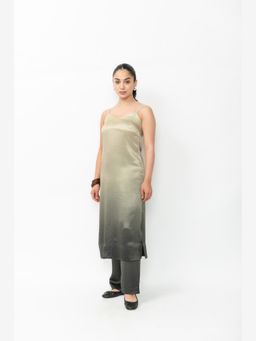 Contemponari - Ombre Multicolor Kurta With Pant