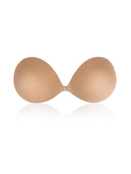 NOOD - Push Up Adhesive Bra Soft Tan Reusable 50+ Extra Volume and Cleavage Waterproof