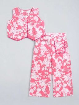 Hopscotch - Cotton Floral Printed Co-Ord Set