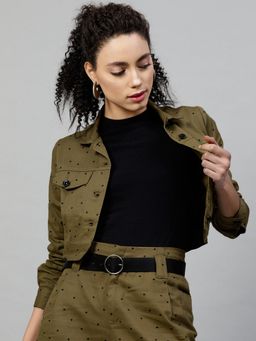 STREET 9 - Crop Twill Jacket