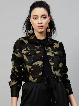 STREET 9 - Crop Twill Jacket