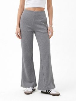 Outzidr - Grey Bottom Flare Pant