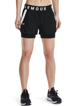 Under Armour - Play Up 2 In 1 Shorts-Black