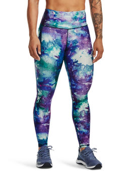 Under Armour - Heatgear Full Length Leggings-Purple