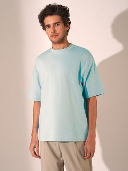 Selected - Men Light Blue Oragnic Cotton