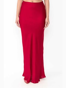 Contemponari - The Juliet Red Maxi Skirt