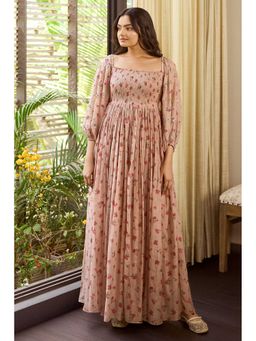 Paulmi & Harsh - Esti Floral Printed Maxi Dress
