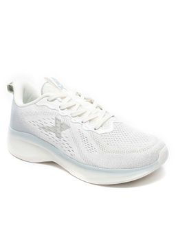 Xtep - Stable Web Textile White Running Shoes for Women