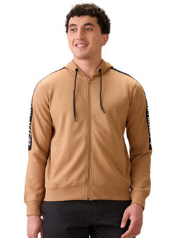 ColorPlus - Medium Brown Polycotton Regular Fit Sweatshirt