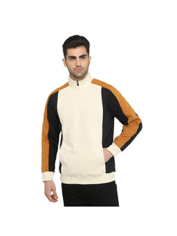 Parx - Medium Multi Color Cotton Blend Regular Fit Sweatshirt